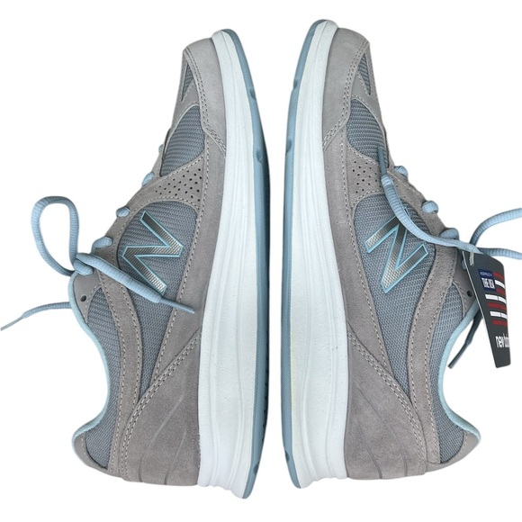 NWOB New Balance 877v1 WW877SB Sneakers Women's US  9.5 Silver Walking Shoes - Picture 7 of 13